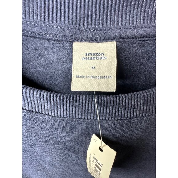 Essentials Womens Navy Blue Sweatshirt Size Medium - Picture 4 of 7